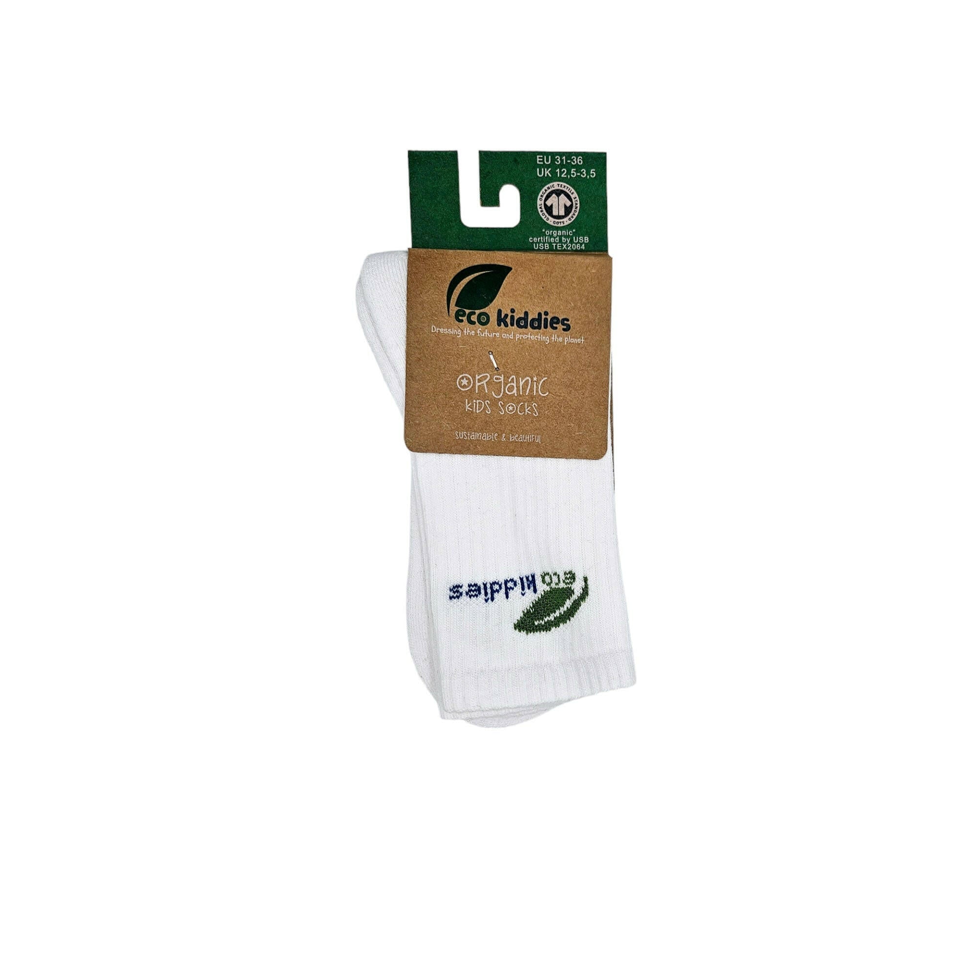 ORGANIC COTTON KIDS RIBBED SOCKS