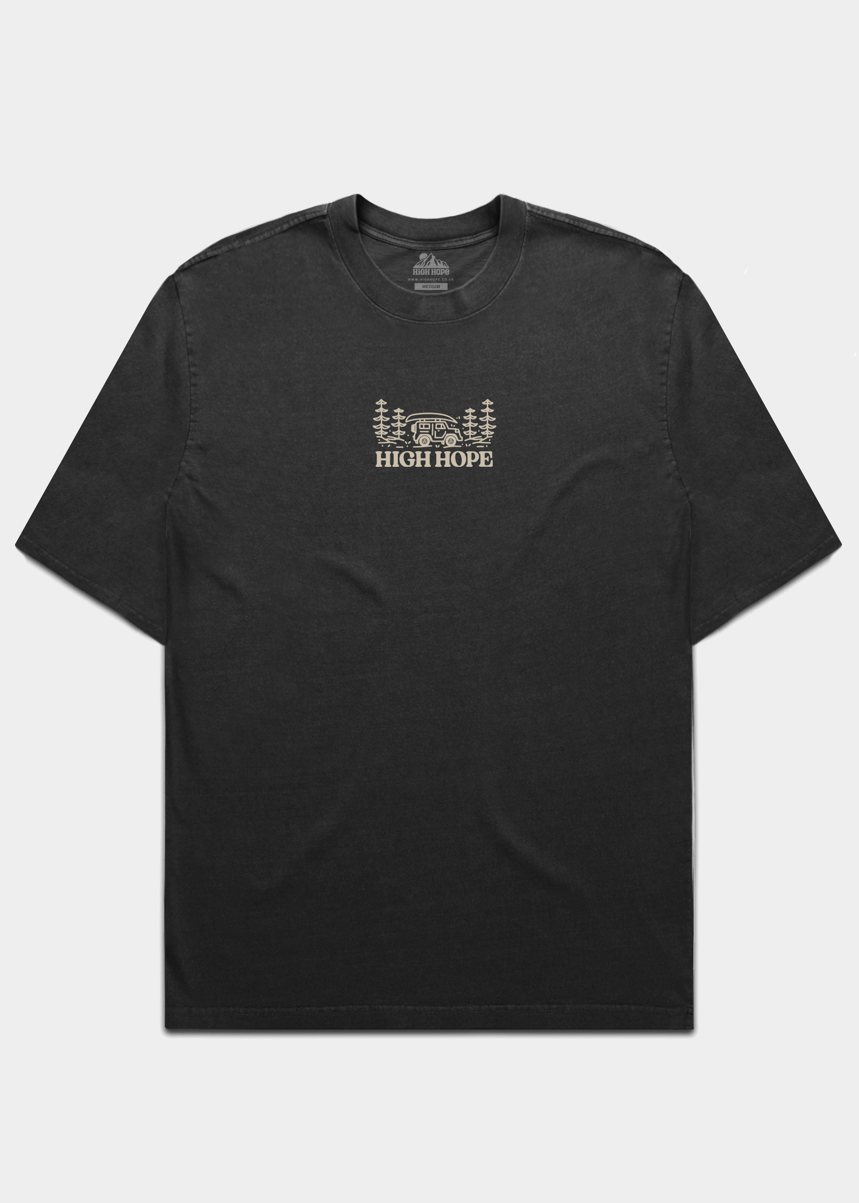 Adventure Begins Heavyweight T-shirt / Back Print