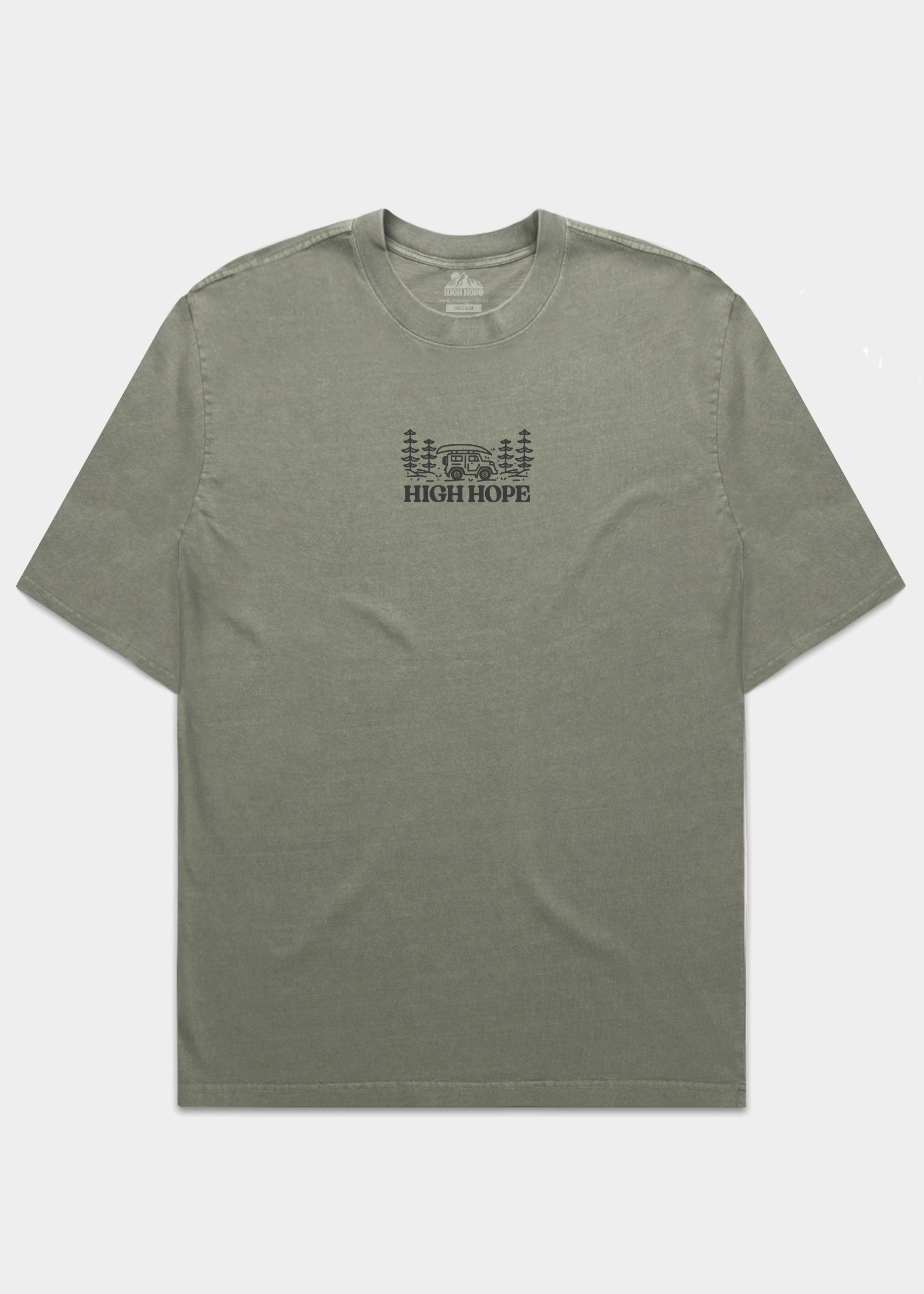 Adventure Begins Heavyweight T-shirt / Back Print