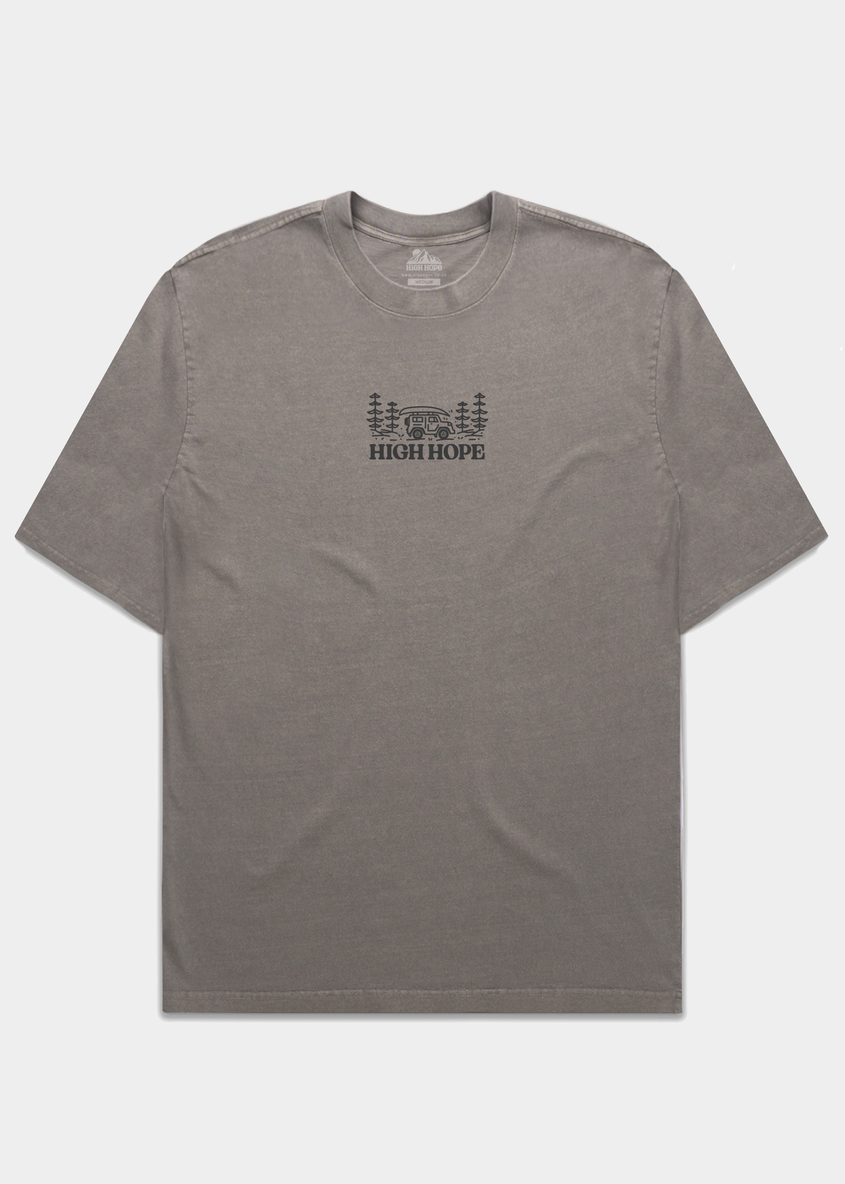 Adventure Begins Heavyweight T-shirt / Back Print