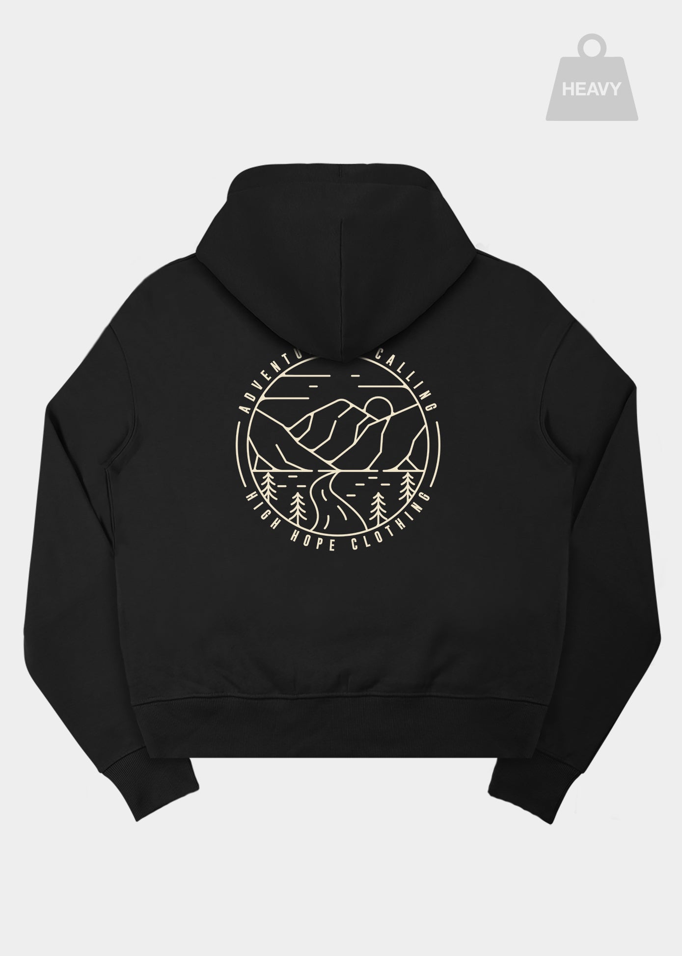 Calling Adventure - Super Heavy Relaxed Hoodie