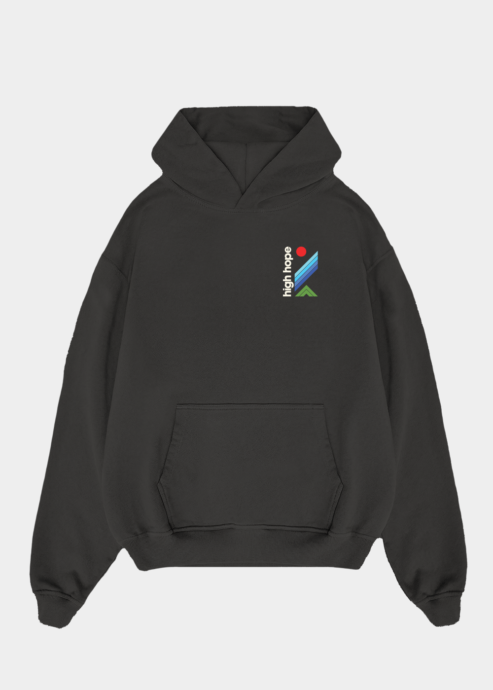 Retro Faded Hoodie / Back Print