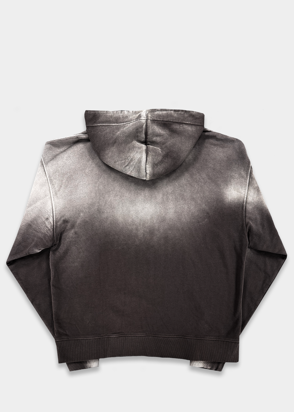 Shadow Dye Logo Hoodie / Embroidered