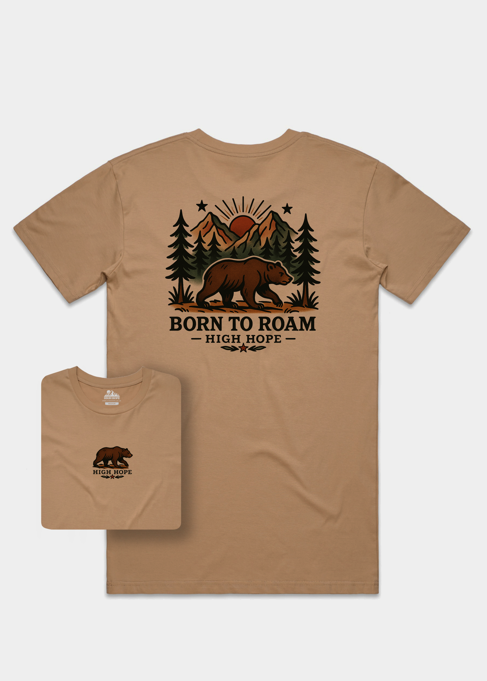 BTR T-shirt / Back Print