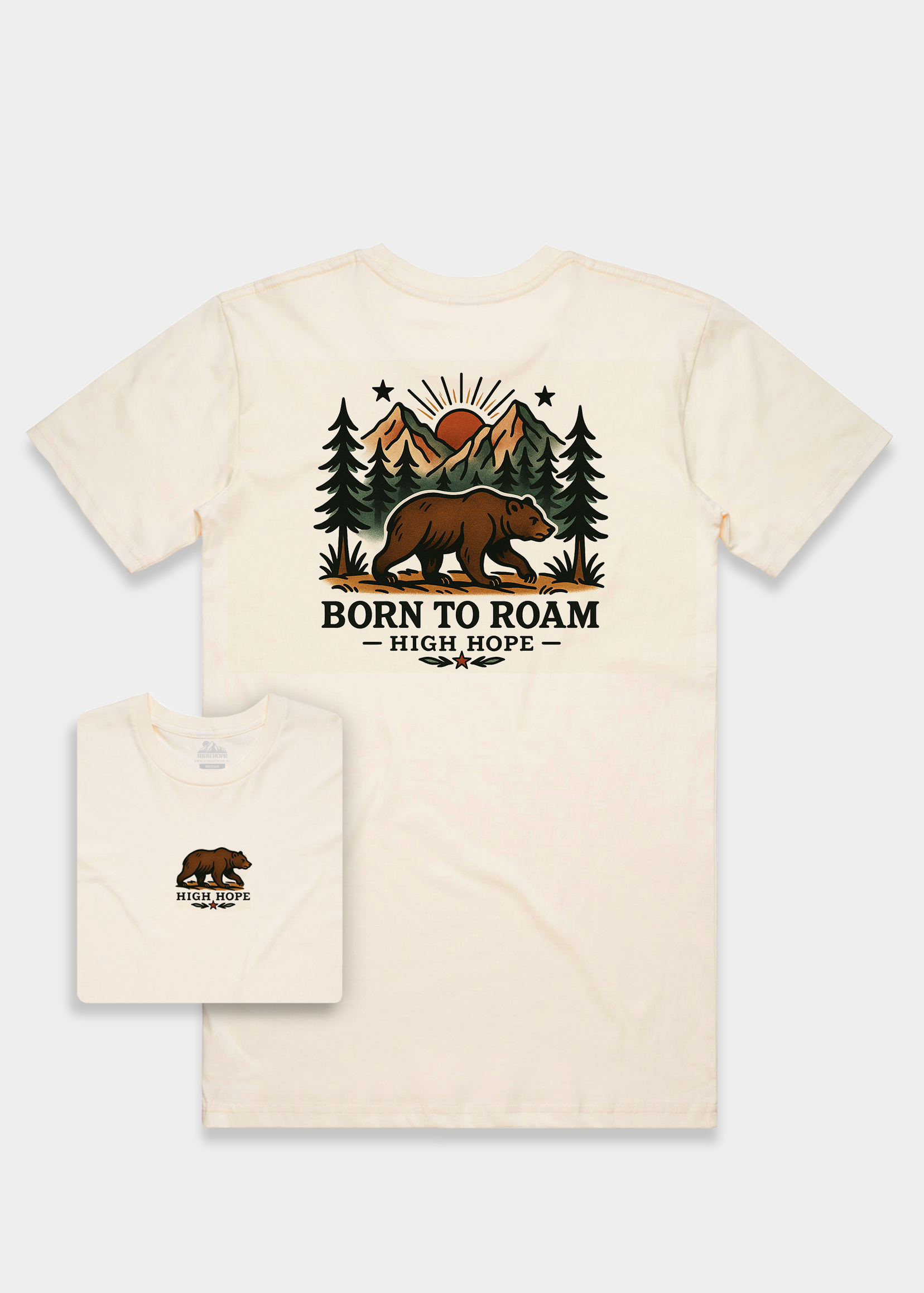 BTR T-shirt / Back Print