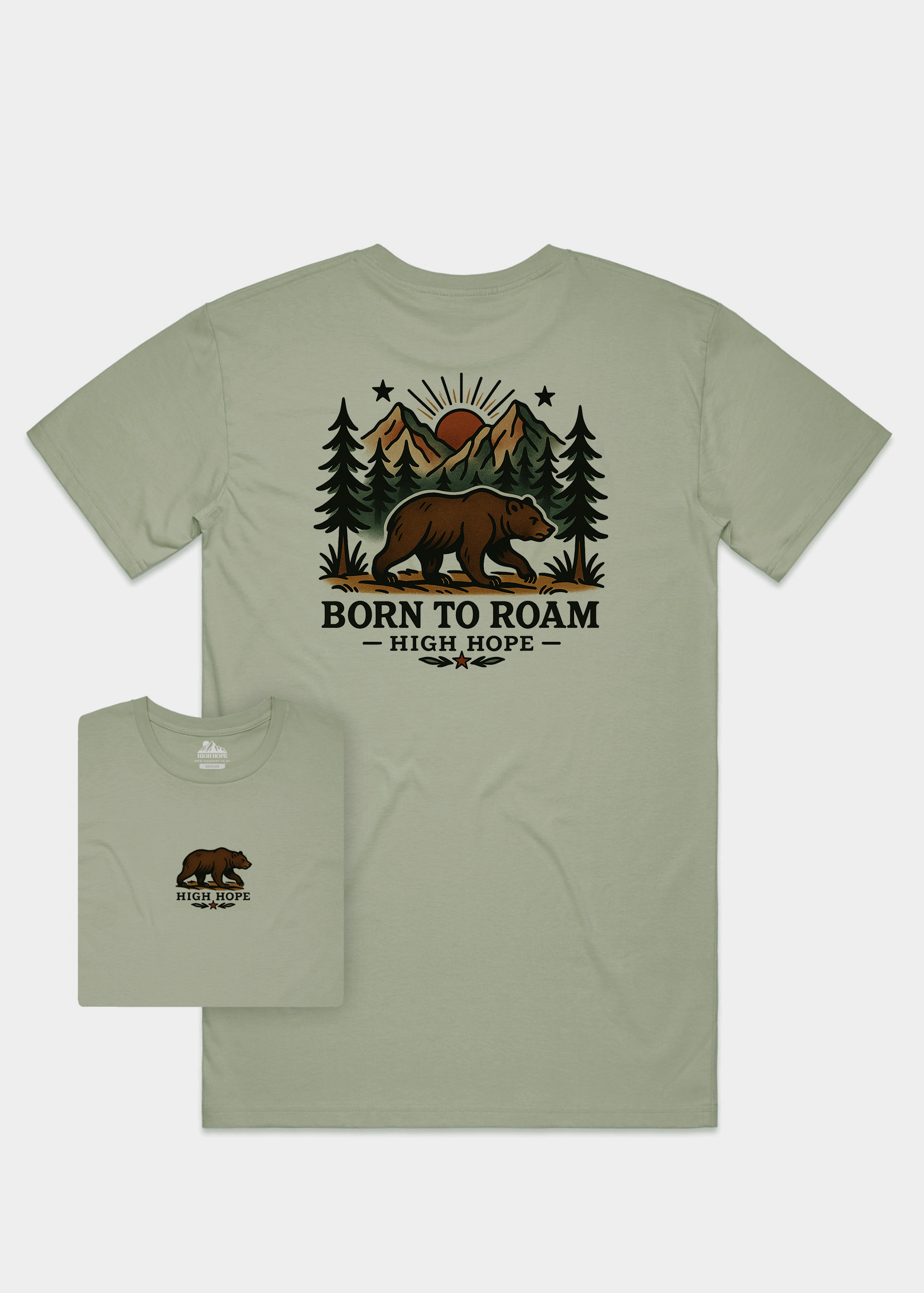 BTR T-shirt / Back Print