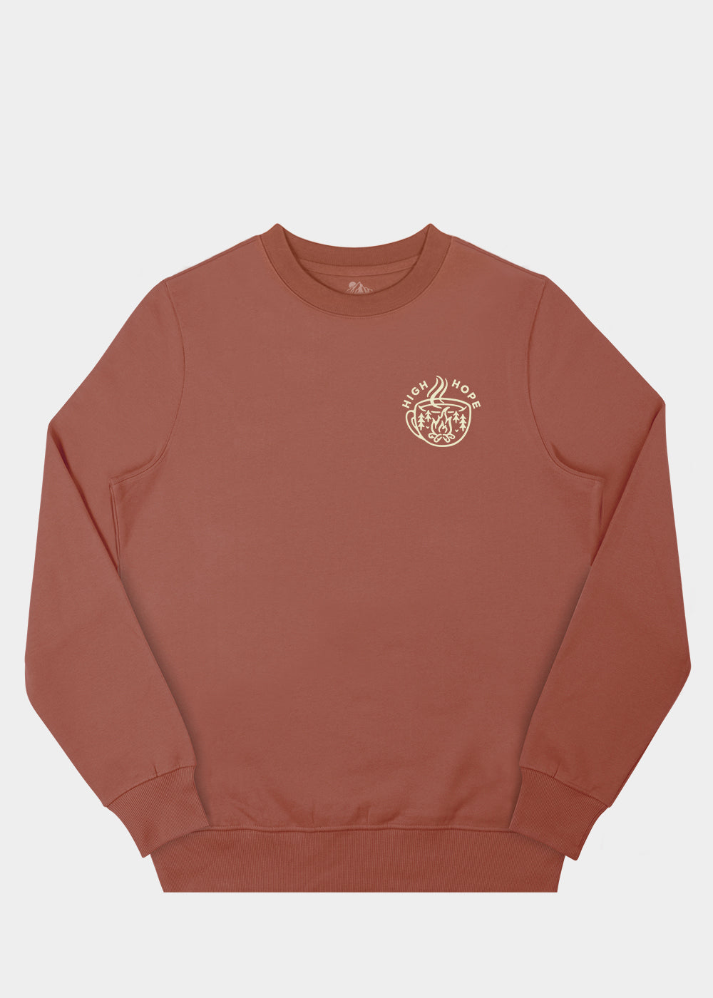 Coffee & Campfires Sweatshirt / Back Print