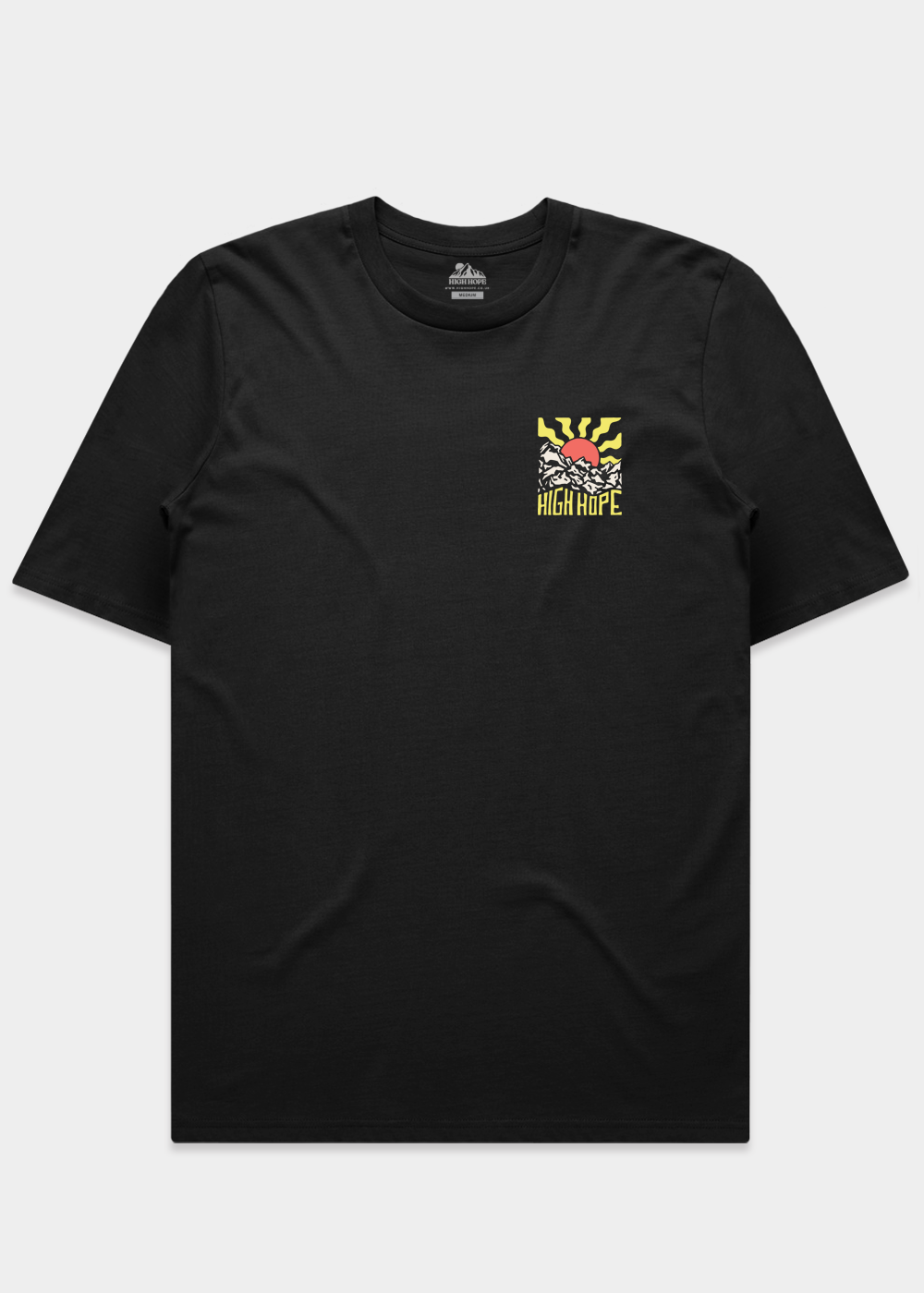 Craggy Cliff T-shirt / Back Print