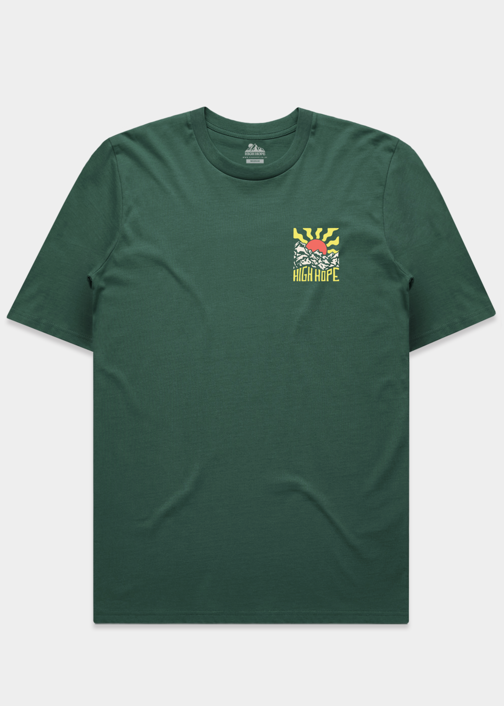 Craggy Cliff T-shirt / Back Print