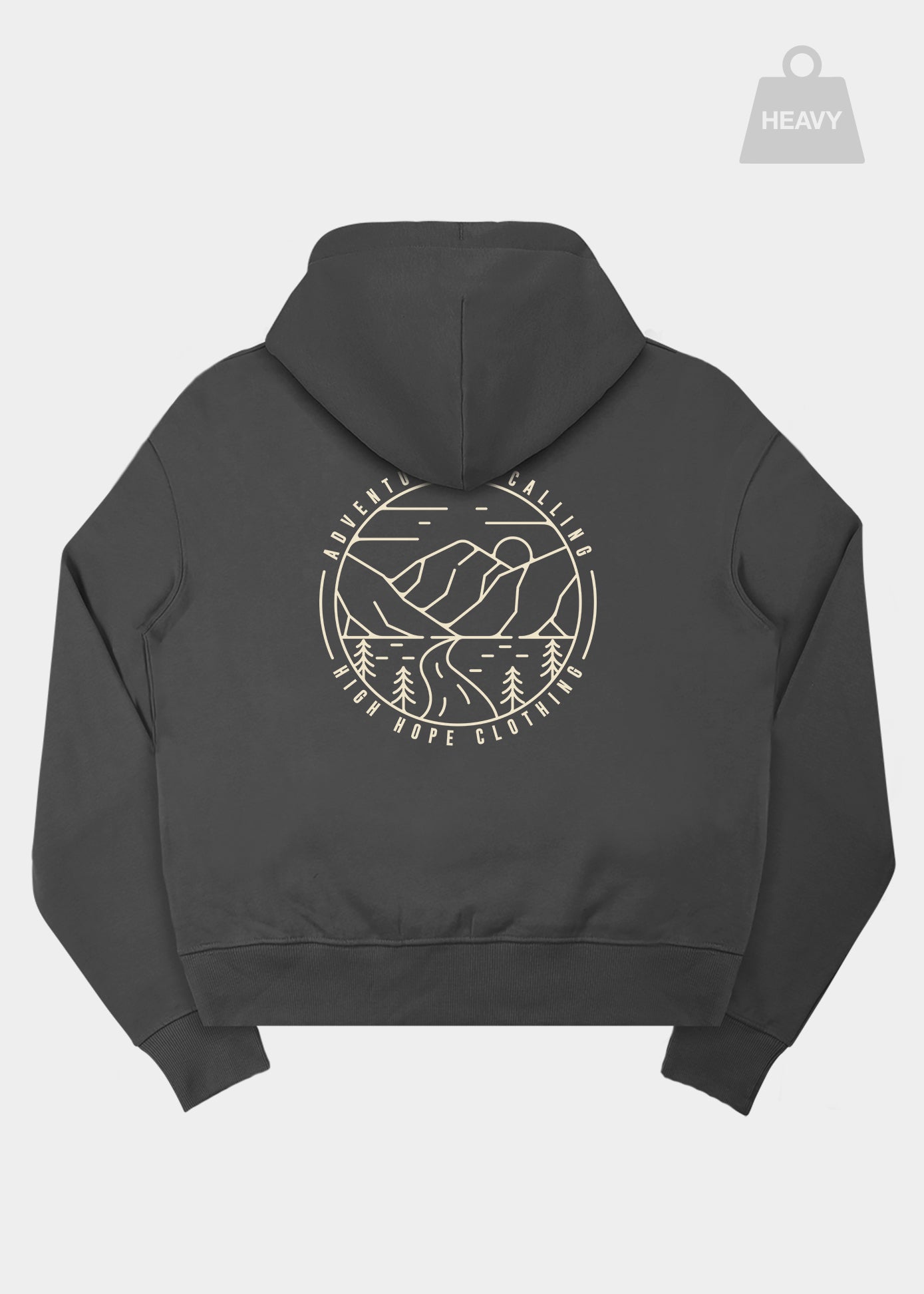 Calling Adventure - Super Heavy Relaxed Hoodie