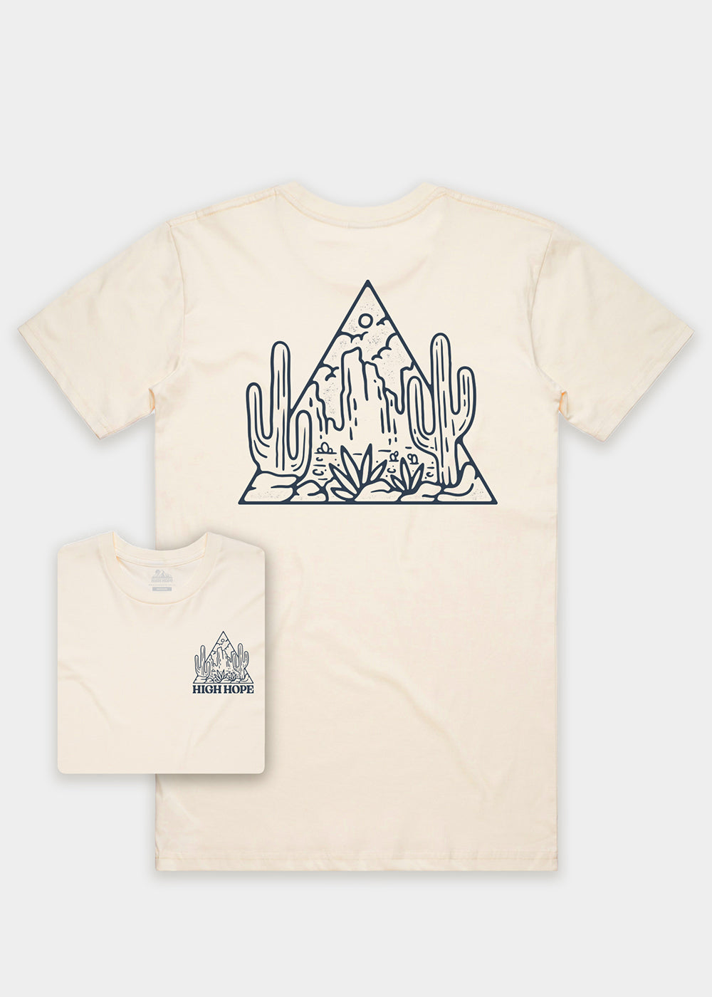 Desert T-shirt / Back Print