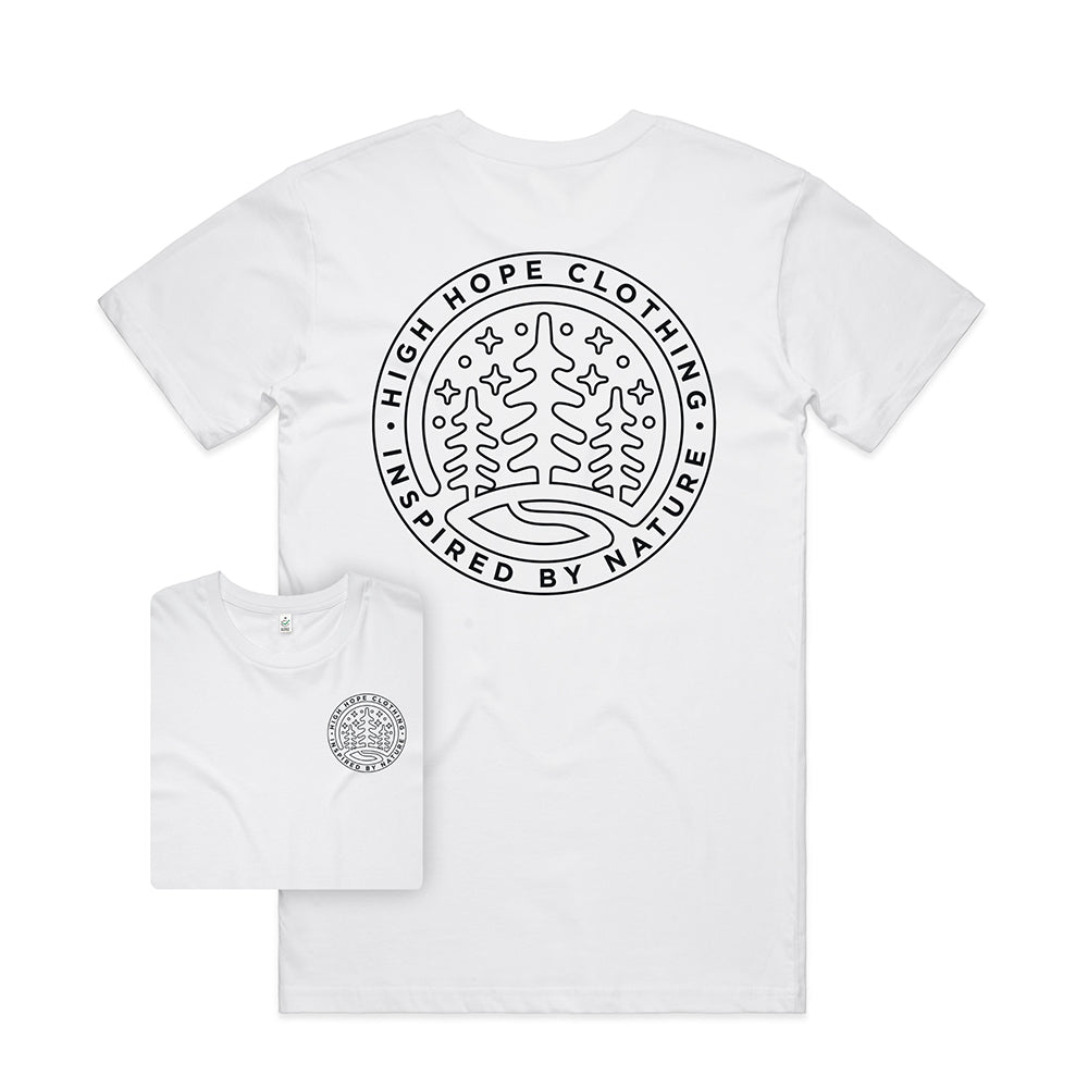 Emblem T-shirt / Back Print