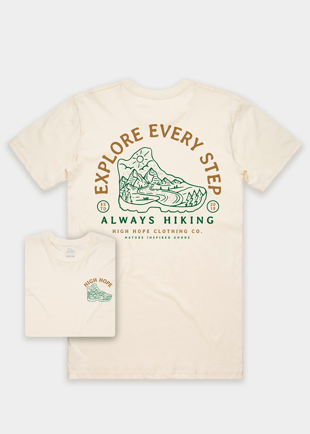 Every Step T-shirt / Back Print