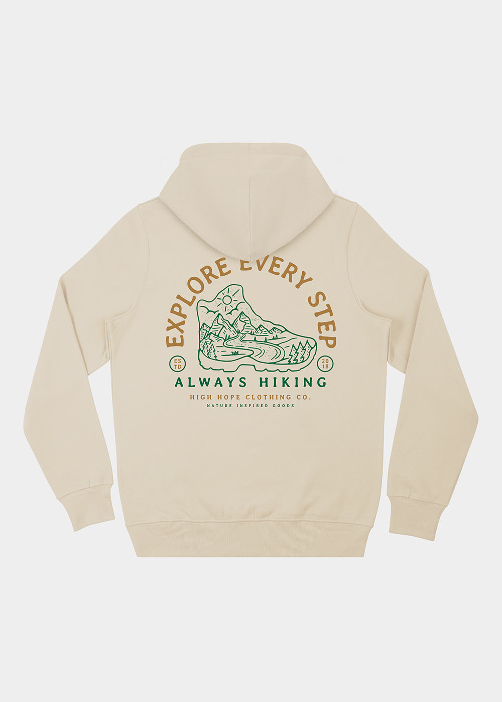 Every Step Hoodie / Back Print