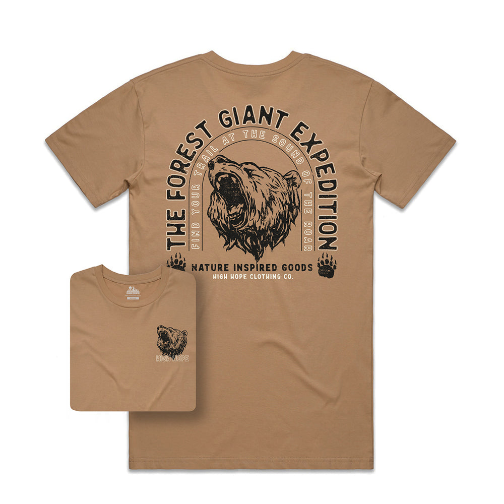 Forest Giant T-shirt / Back Print