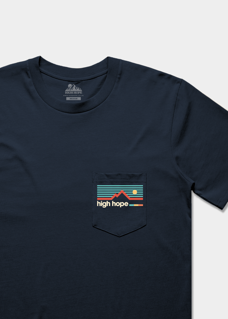 Horizon / Heavyweight Pocket Tee