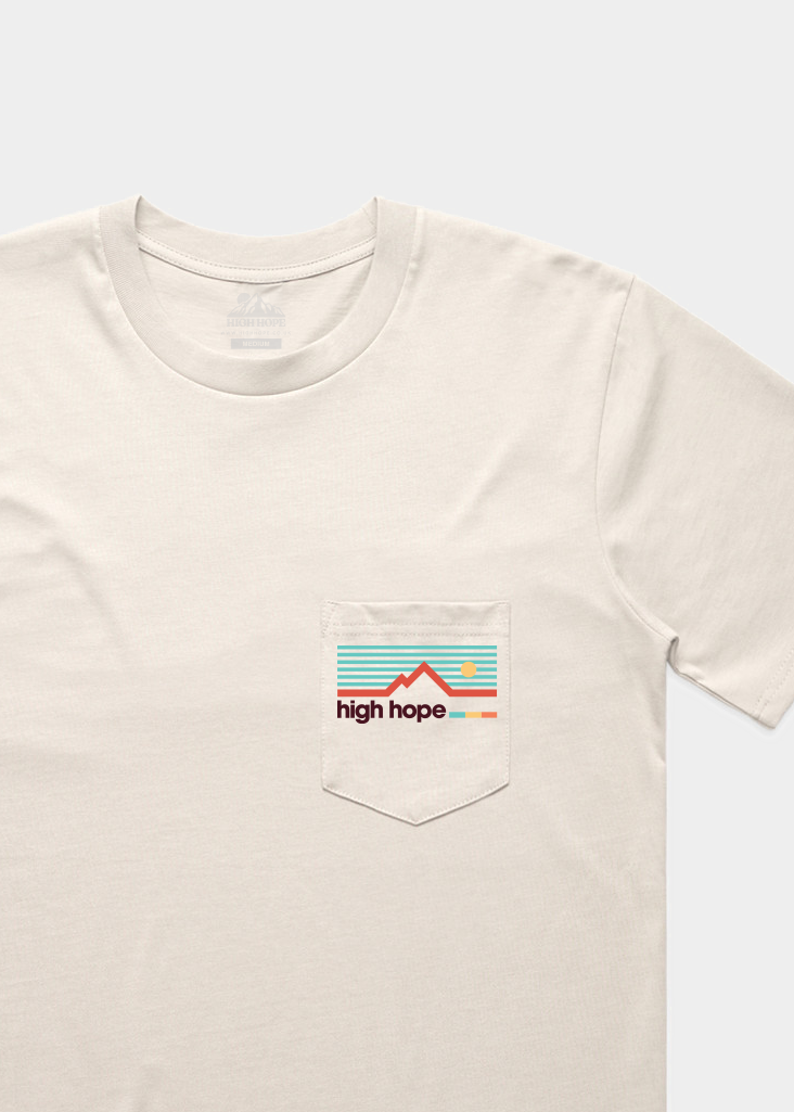 Horizon / Heavyweight Pocket Tee
