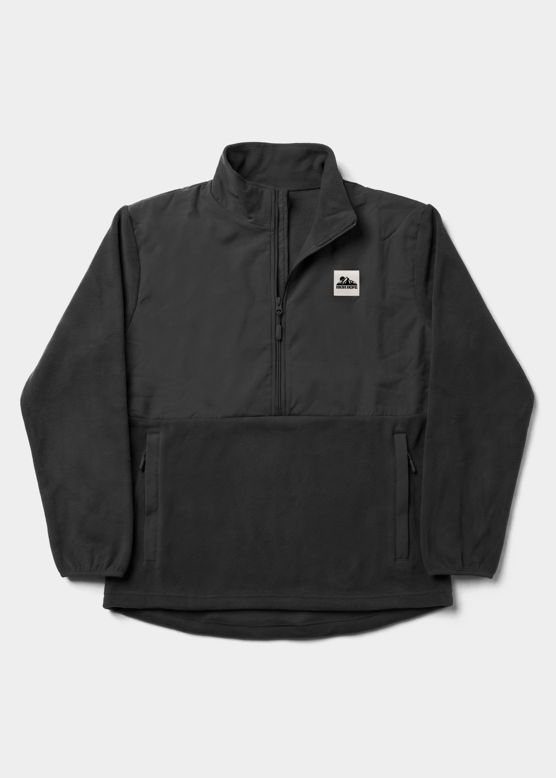 Half-Zip Logo Microfleece