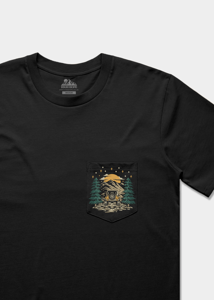 Long Way Home / Heavyweight Pocket Tee