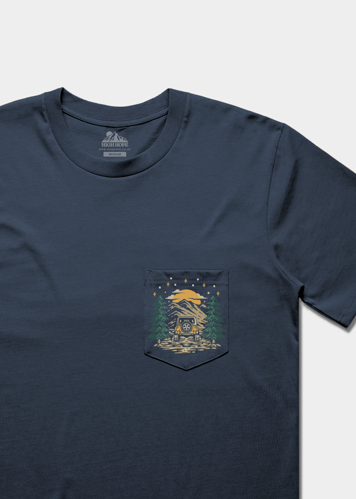 Long Way Home / Heavyweight Pocket Tee