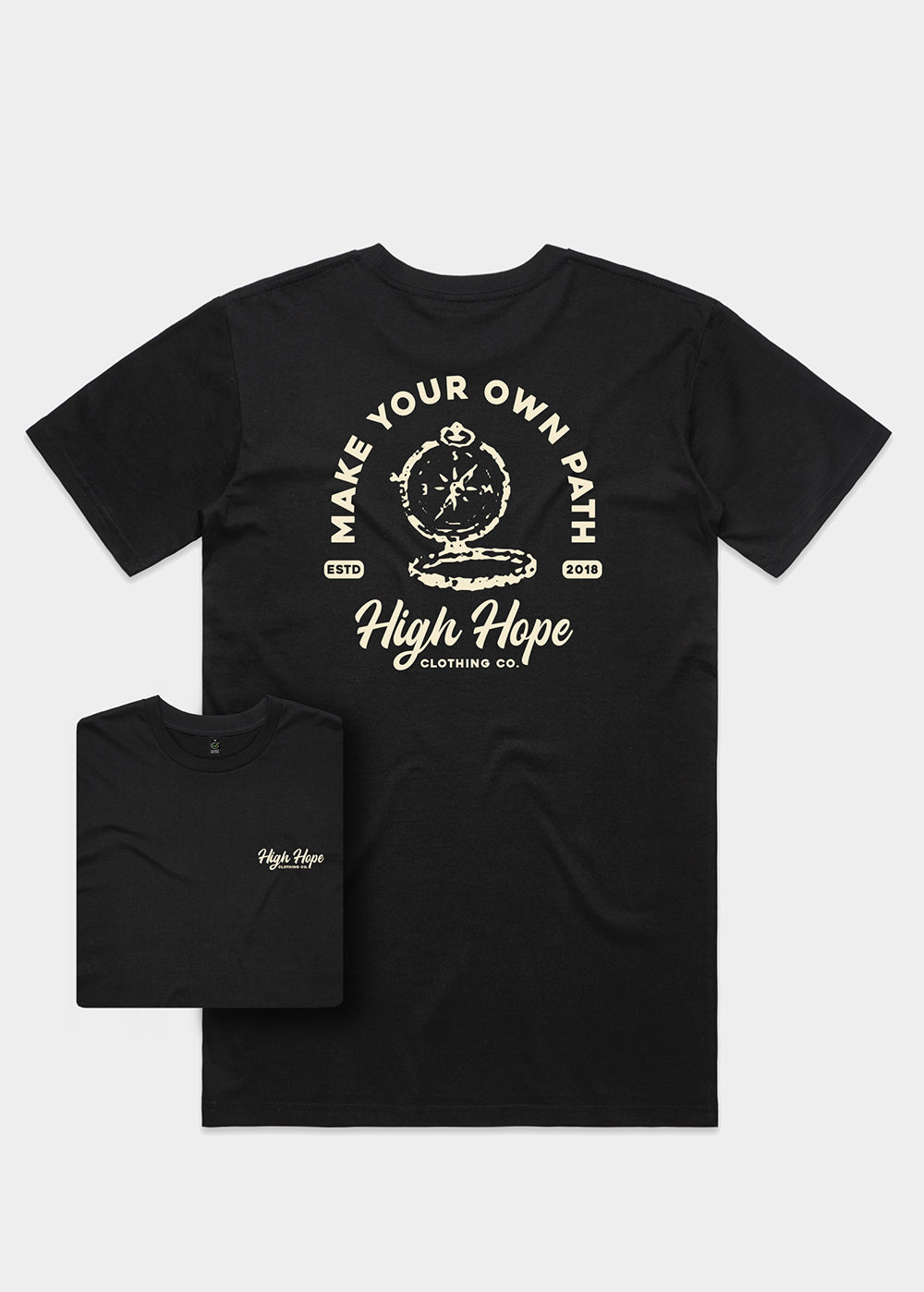 Make Your Own Path T shirt Back Print