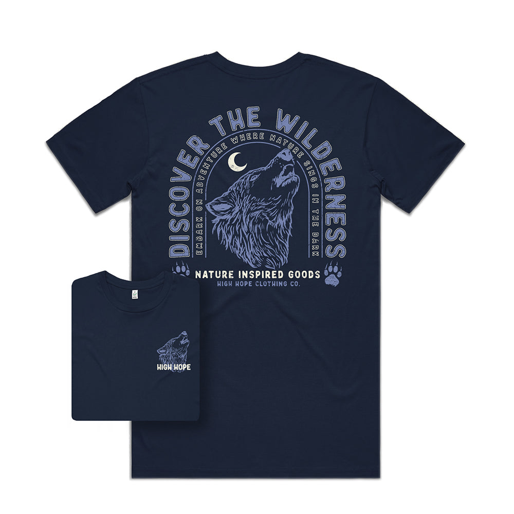 Wilderness T-shirt / Back Print