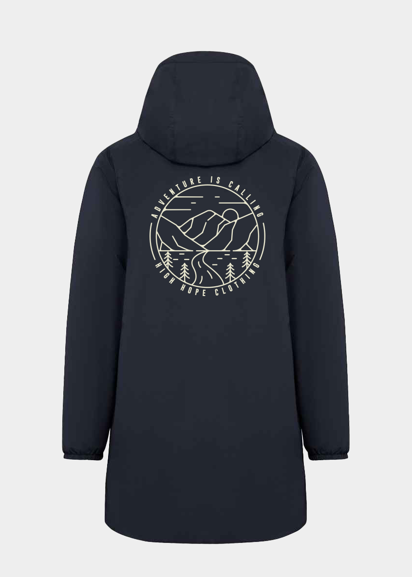 Unisex Sherpa Lined Waterproof Jacket