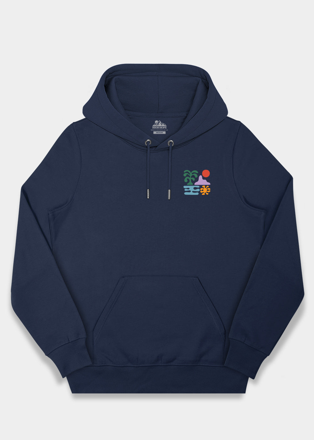 Organic Planet Hoodie / Back Print