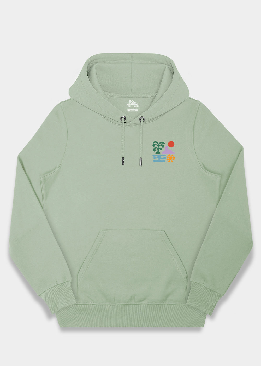 Organic Planet Hoodie / Back Print