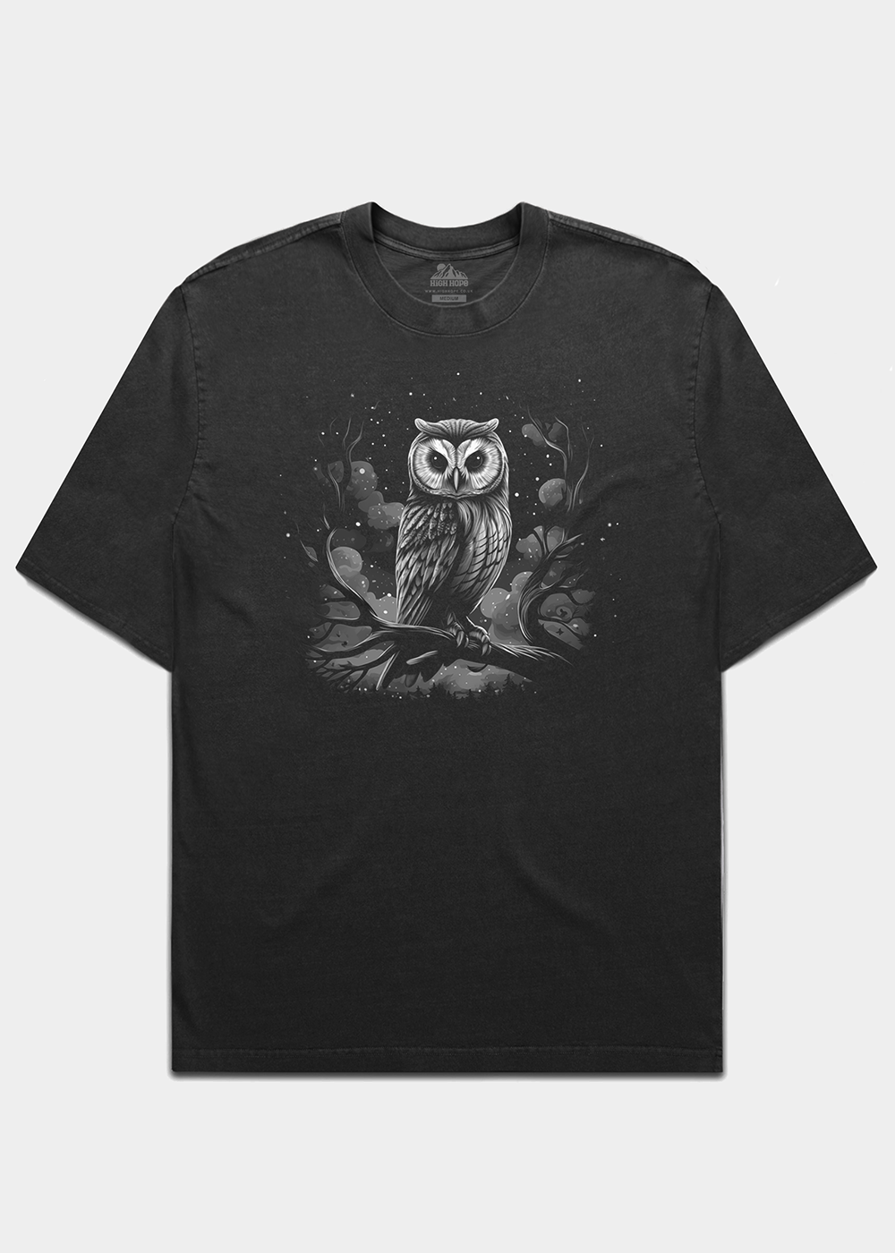 Owl Heavyweight T-shirt / Front Print