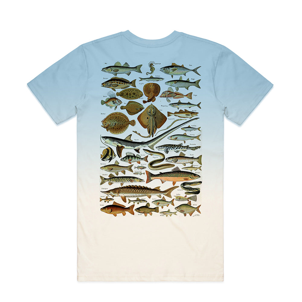Poissons T-shirt / Back Print