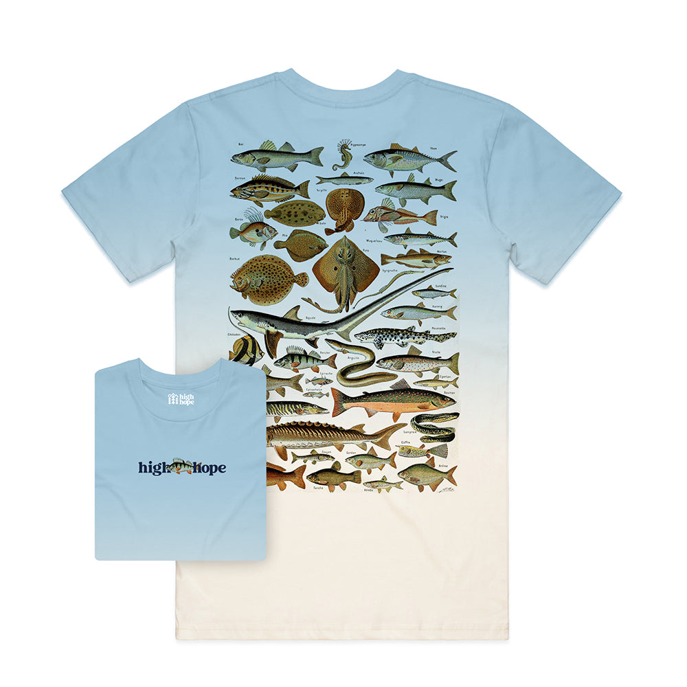 Poissons T-shirt / Back Print
