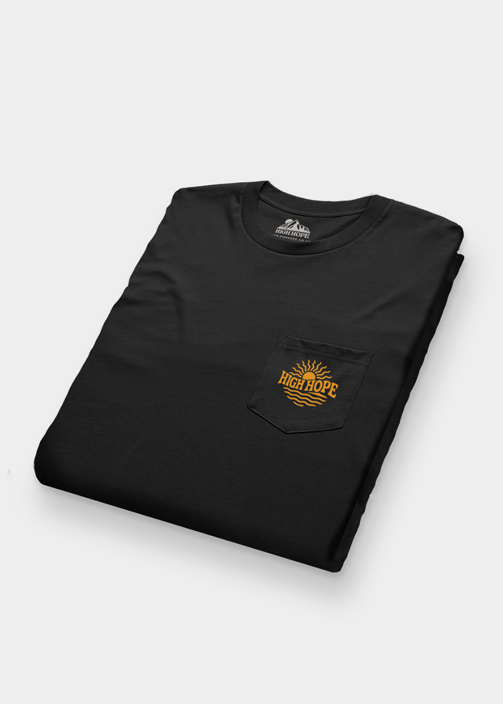 Rays & Waves Heavyweight Pocket Tee