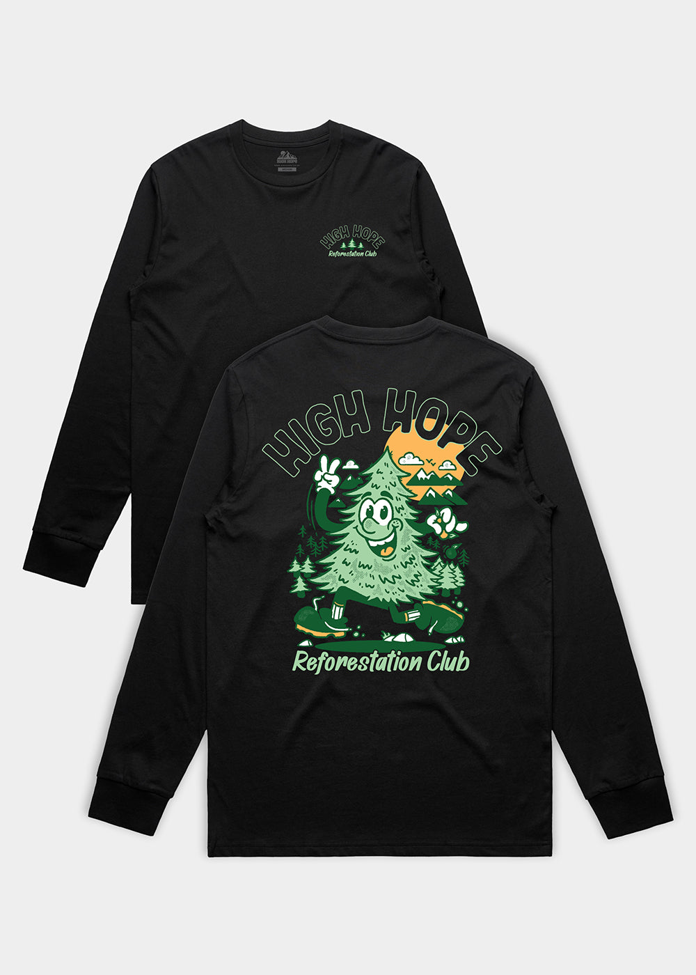Reforestation Club Long Sleeve / Back Print