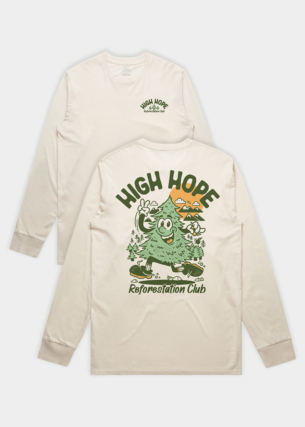 Reforestation Club Long Sleeve / Back Print