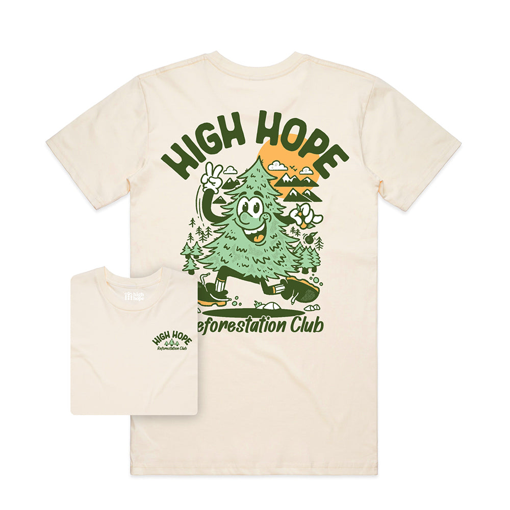 Reforestation Club T-shirt / Back Print