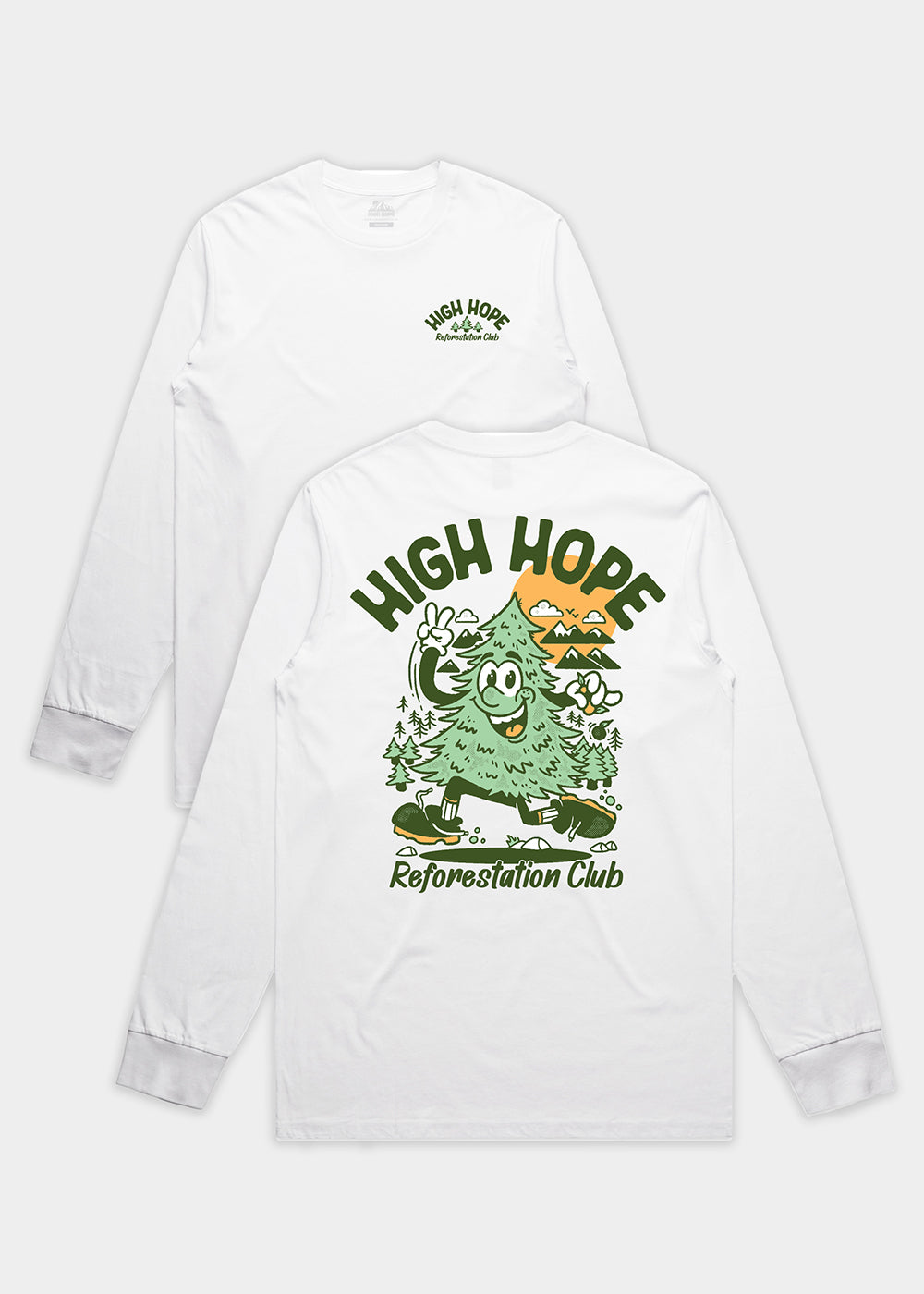 Reforestation Club Long Sleeve / Back Print