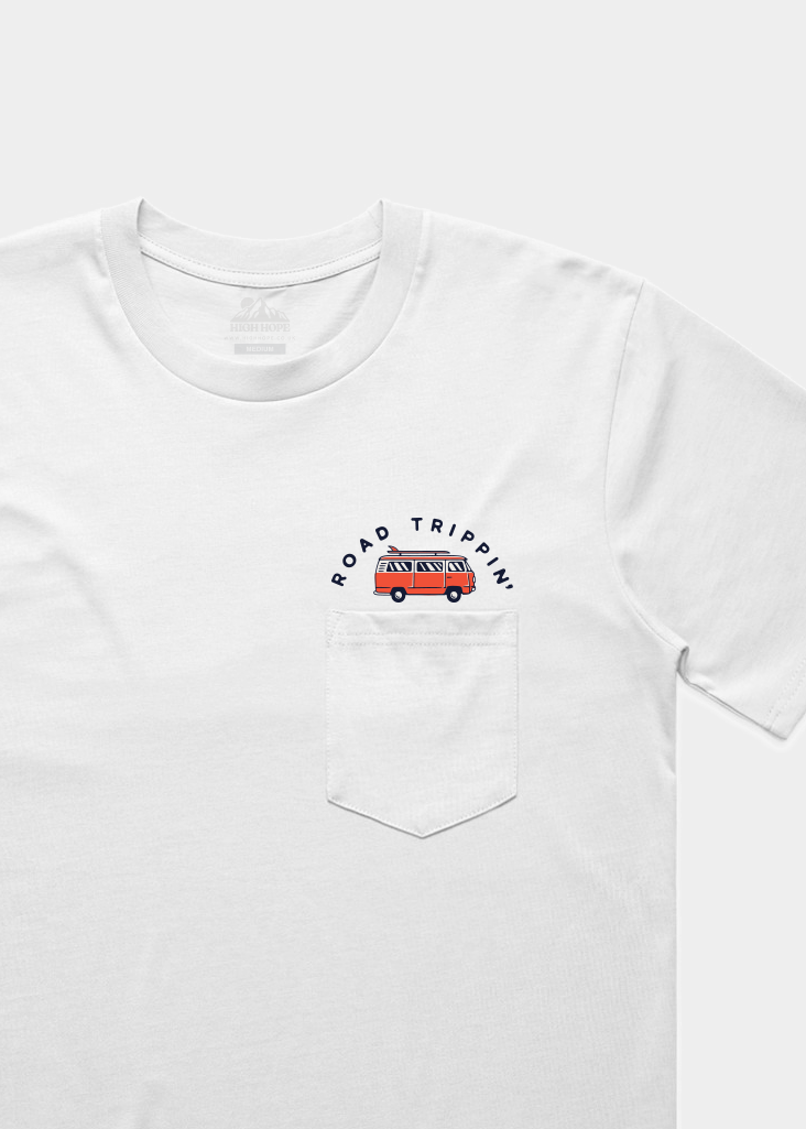 Road Trippin' / Heavyweight Pocket Tee