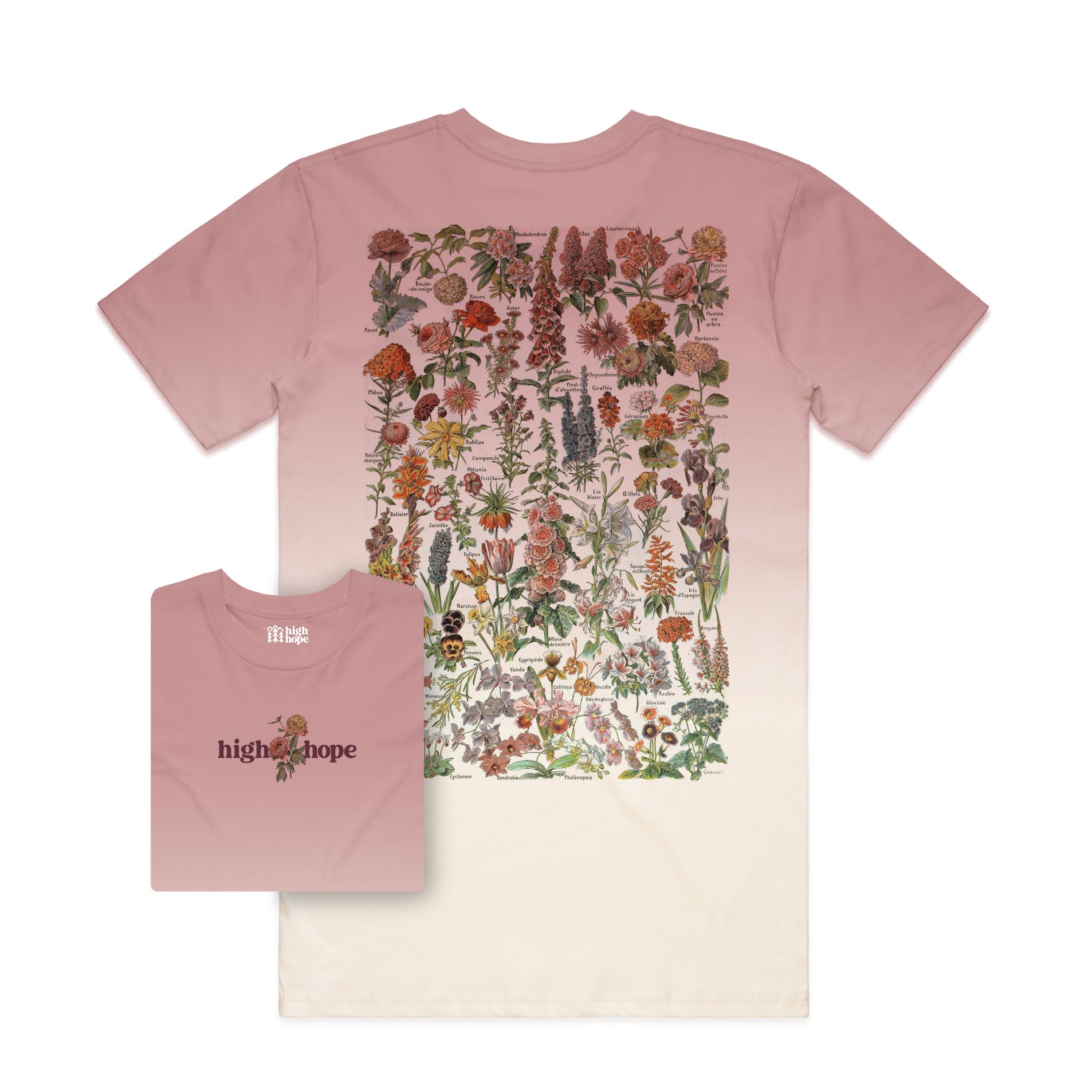 Fleur T-shirt / Back Print