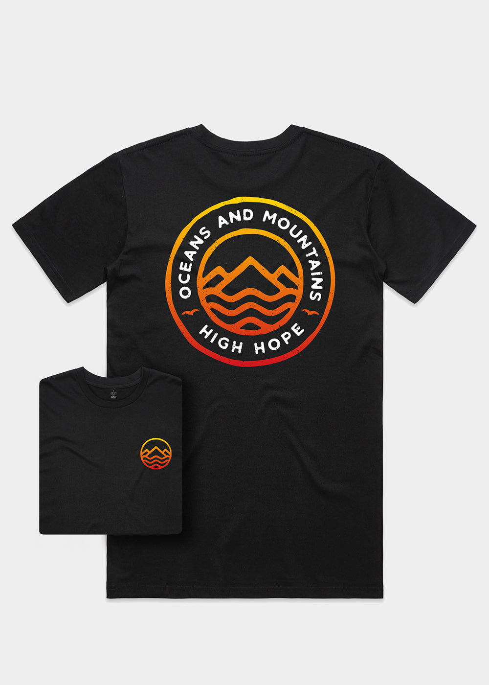 Stamp Logo T-shirt / Back Print