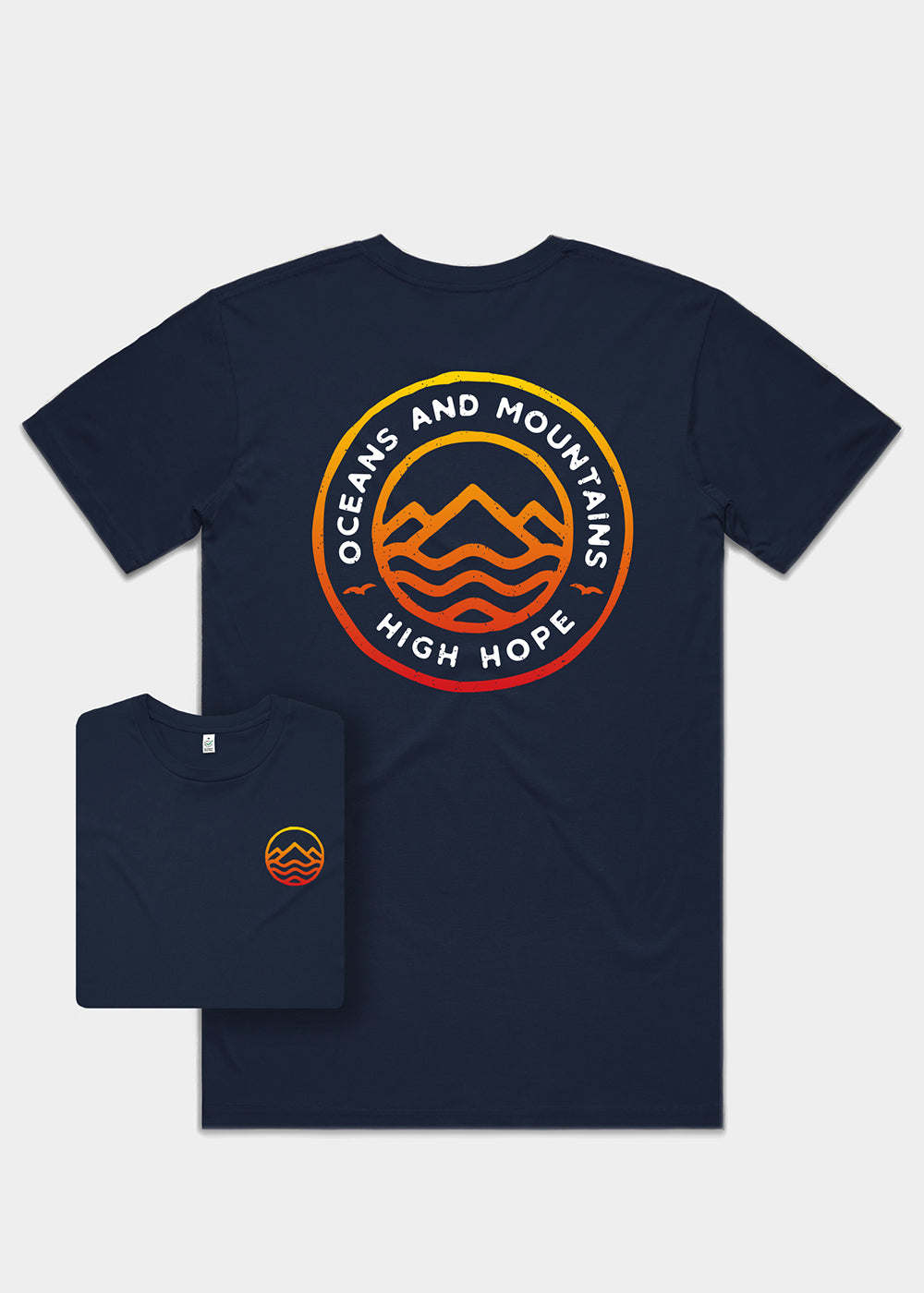 Stamp Logo T-shirt / Back Print