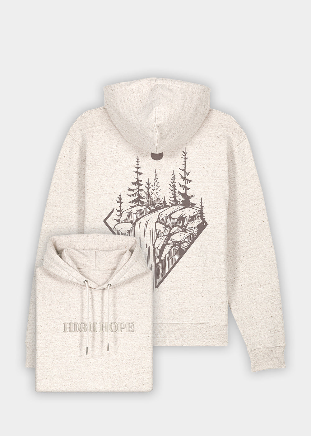 Stream Hoodie / Back Print