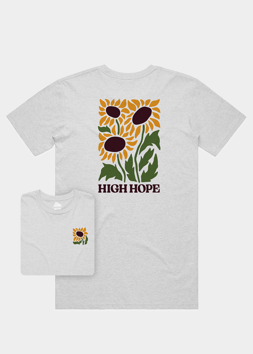 Sunflower T-shirt / Back Print