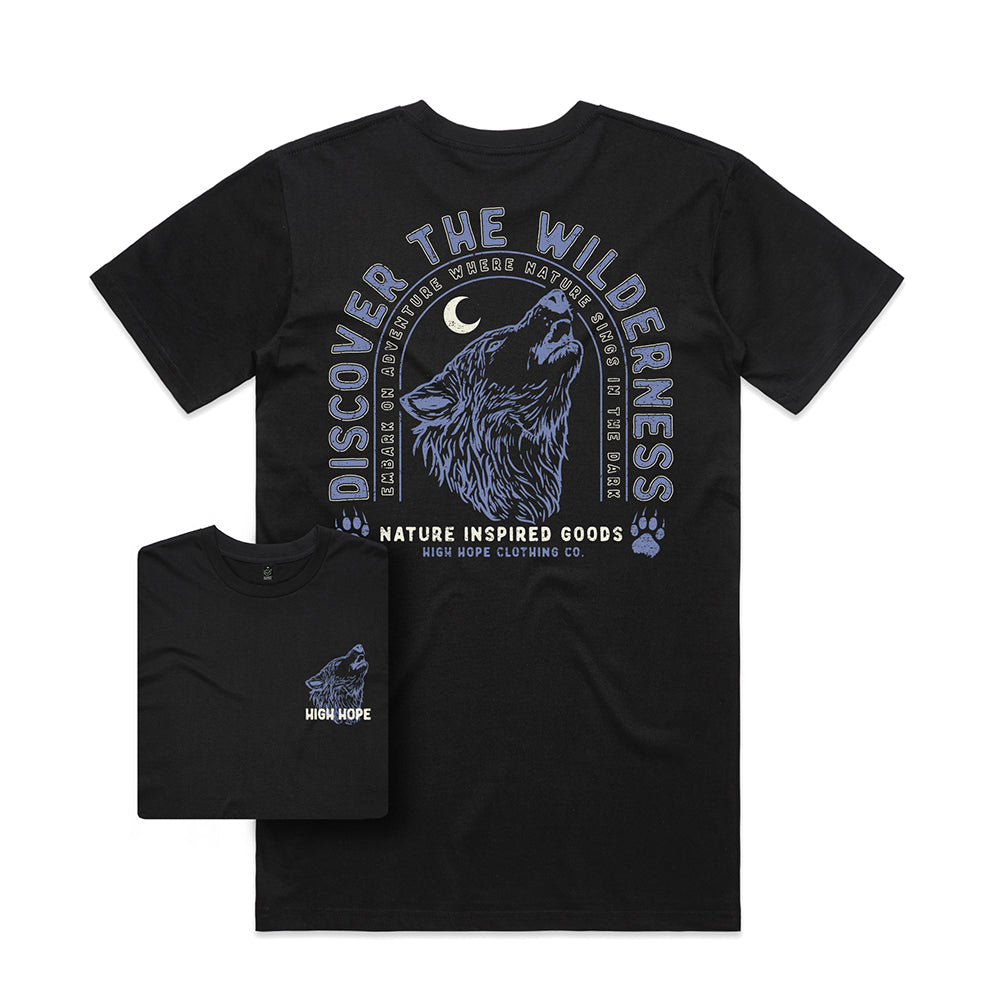 Wilderness T-shirt / Back Print
