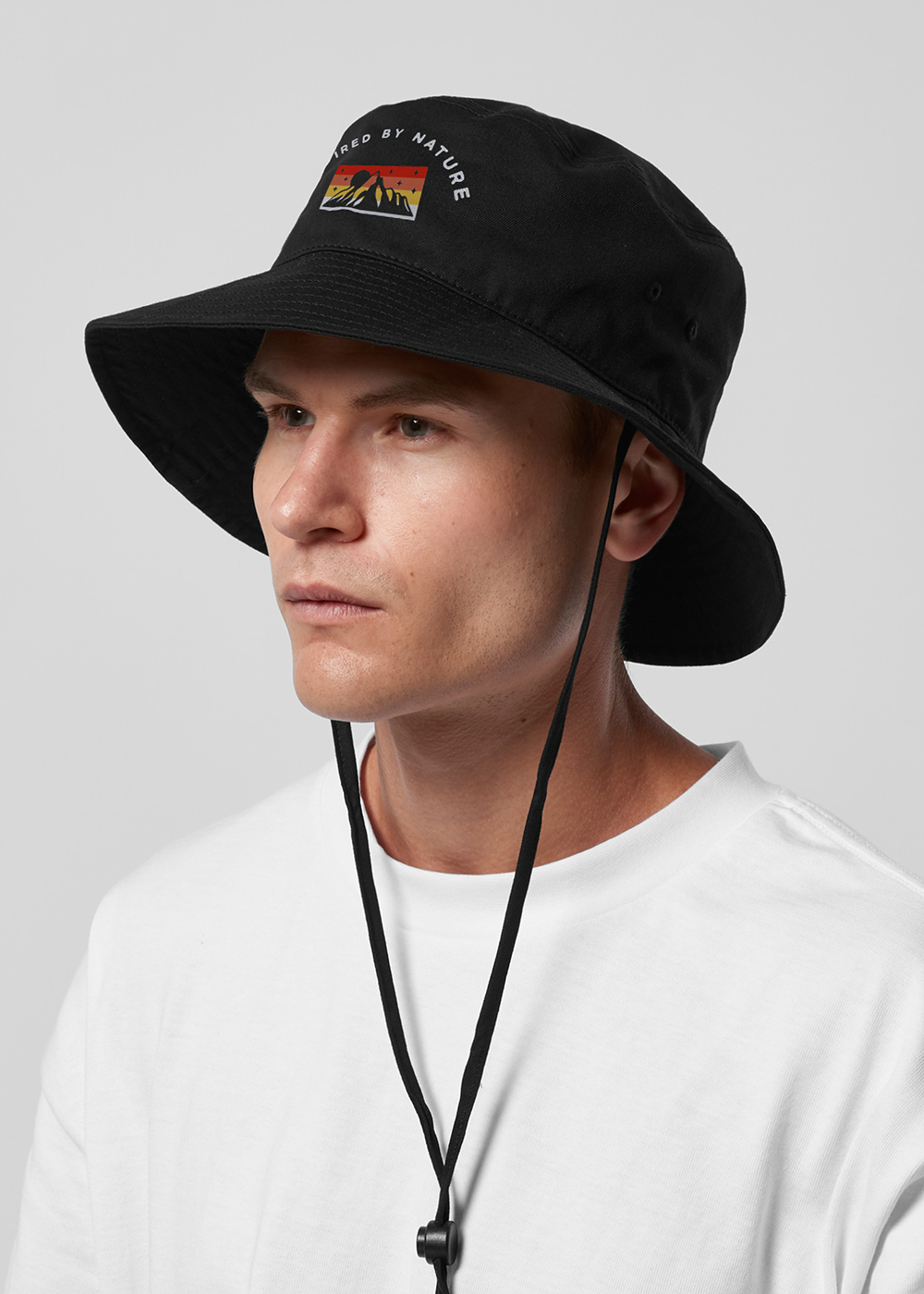 Inspired By Nature Wide Brim Bucket Hat
