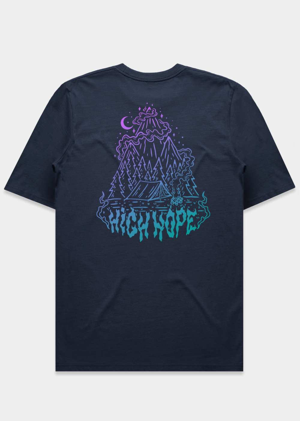 Under The Stars T-shirt / Back Print