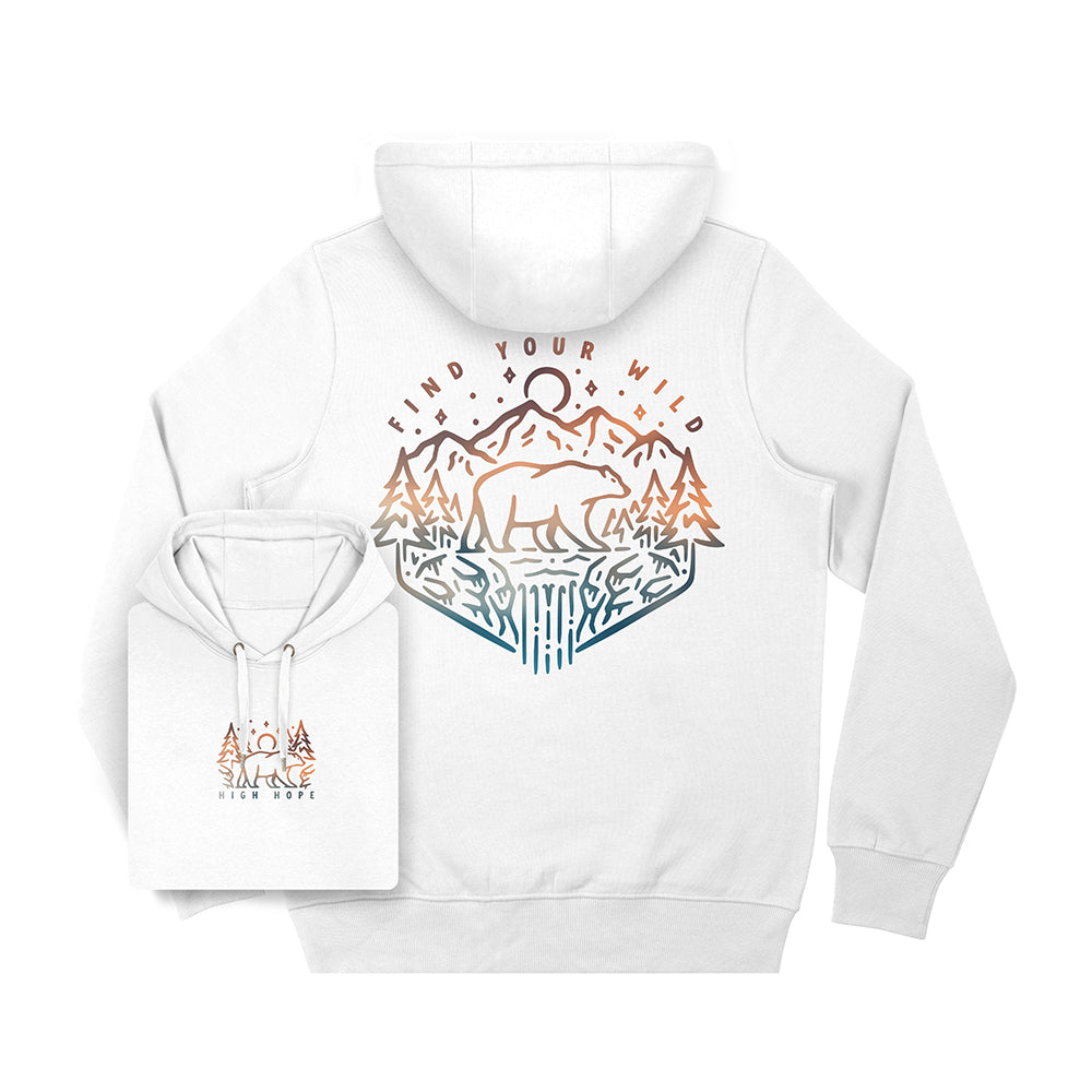 Find Your Wild Hoodie / Back Print