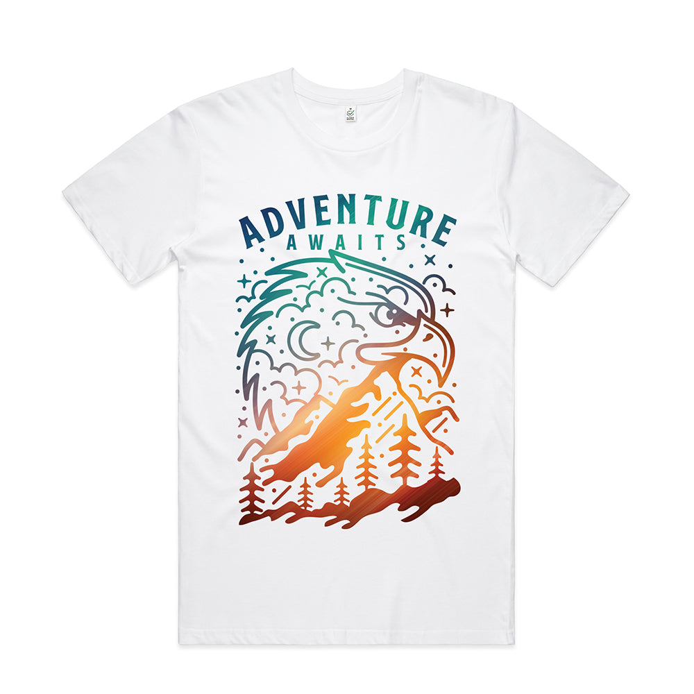 Adventure Awaits T-shirt / Front Print