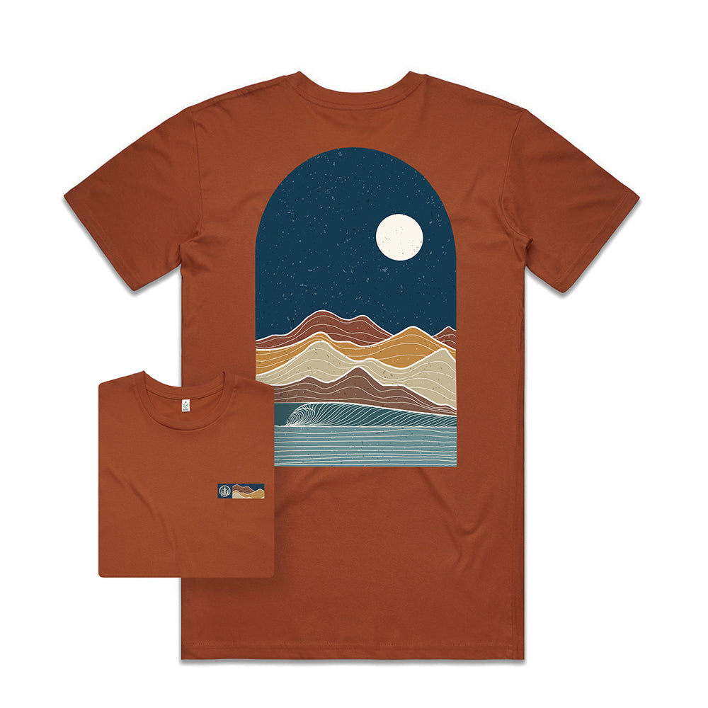 Arch Wave T-shirt / Back Print