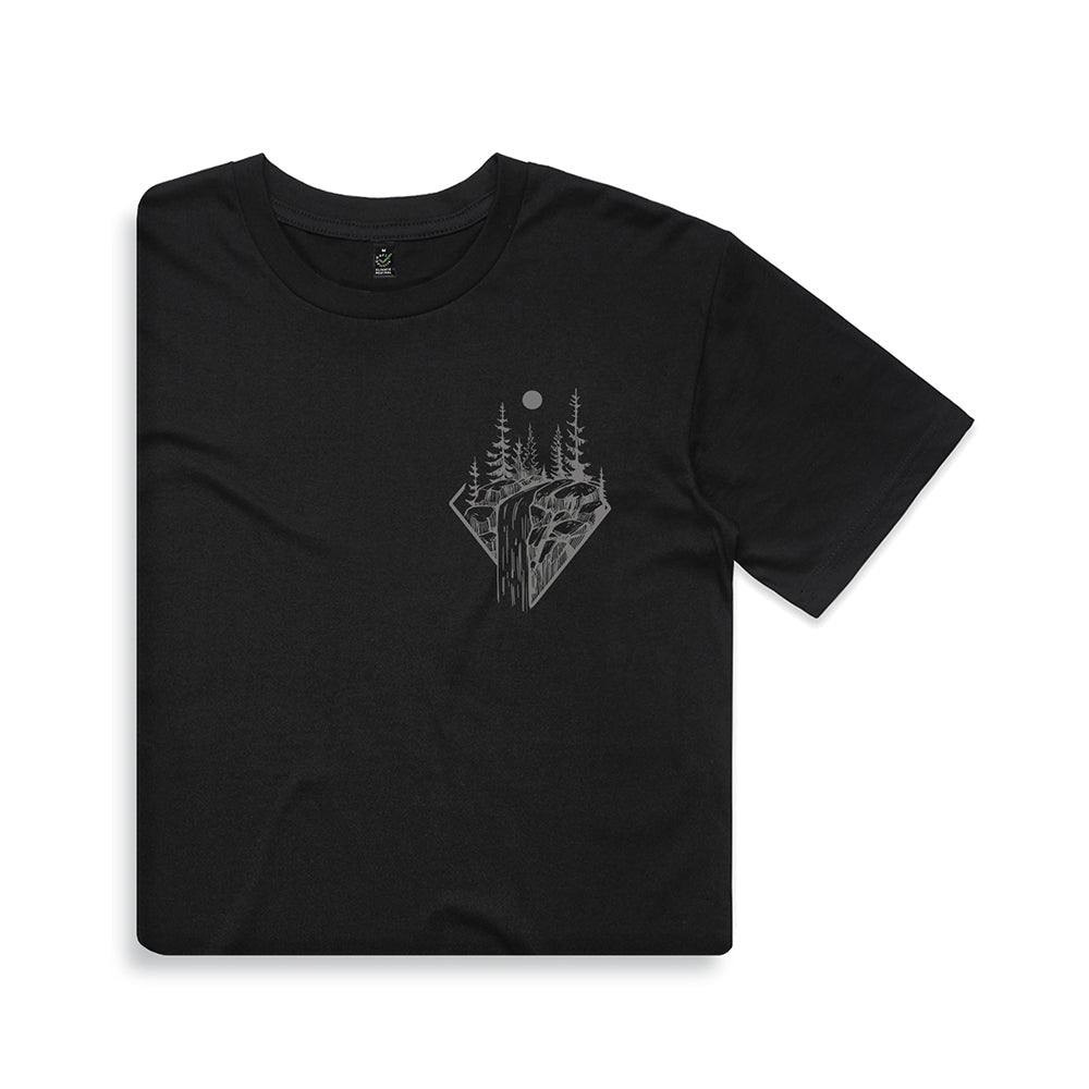 Autumn Stream T-shirt / Pocket Print